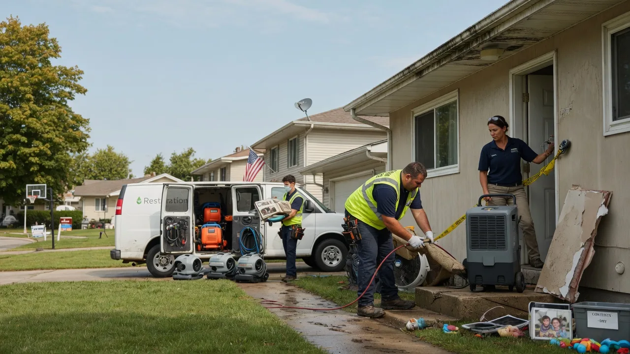 Water Damage Restoration in Orrum, NC near me